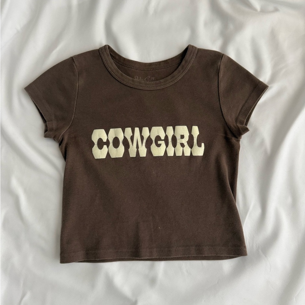 Brown Cowgirl T-Shirt